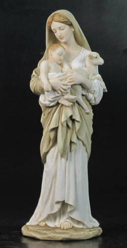 Mother Child Sculpture online Vase Art Artwork Gorgeous chic lines Madonna Mary saint