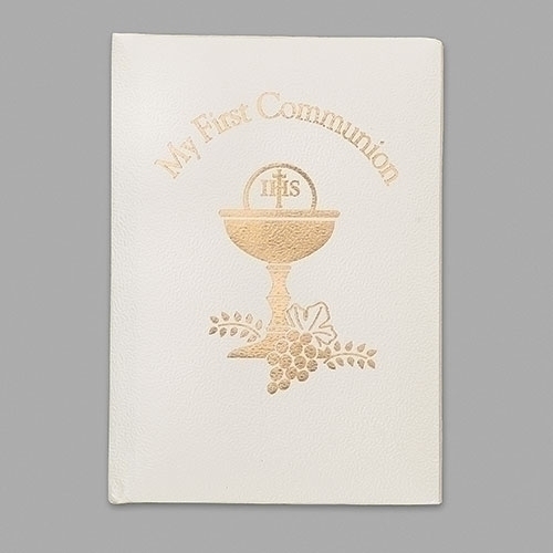 First Communion 5" My First Communion Book White