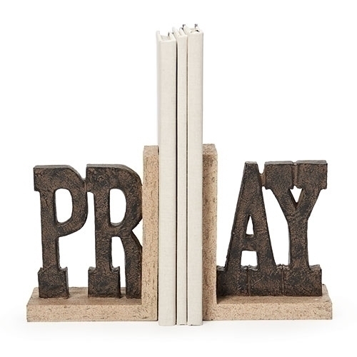 Bookends 6.75" Pray