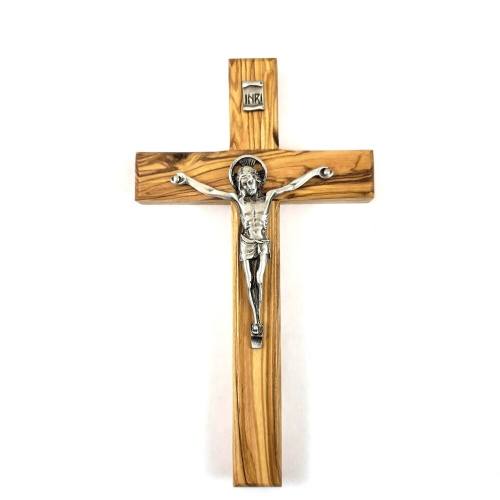 Crucifix Wall Olive Wood 6 Inch