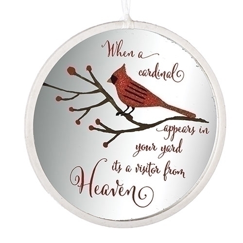 Ornament 4.5" Cardinal Memorial Dis