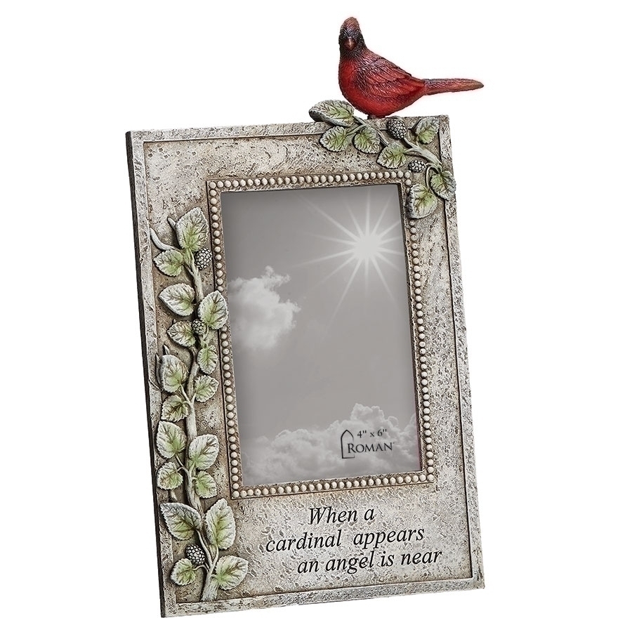 Frame 4X6 Cardinal Memorial