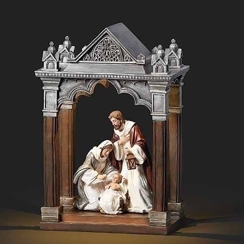 Light Up Statue 12" LED Church Holy Family