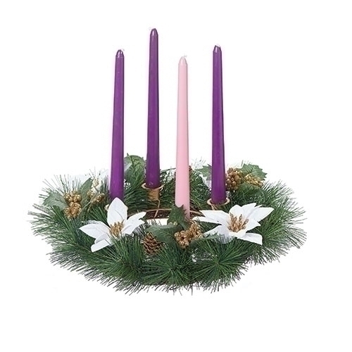 Advent Wreath Poinsettia