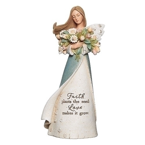 Angel Heavenly Blessings 8.75" Faith Plants Seeds