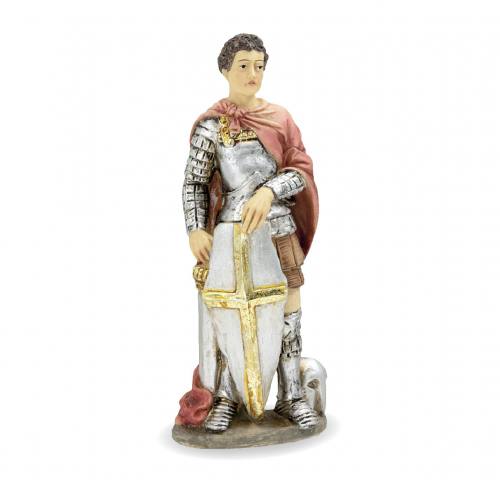 Statue St. George 4 inch Resin Painted Boxed