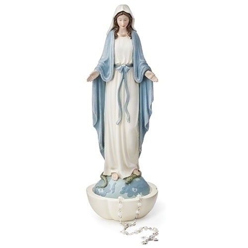 Rosary Holder 8" Our Lady Of Grace