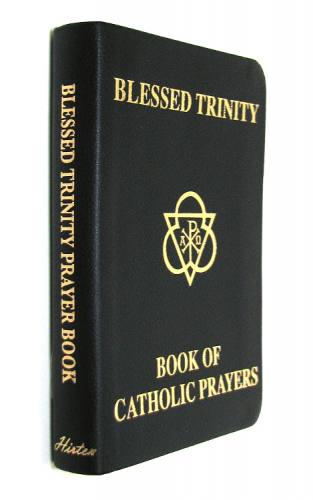 Prayer Book Blessed Trinity Imitation Leather Black