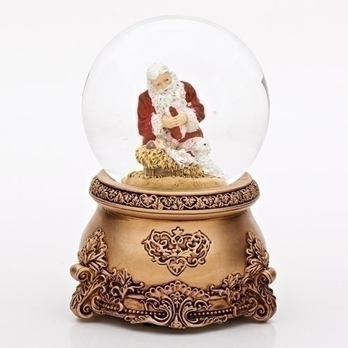 Statue 4.5" Kneeling Santa