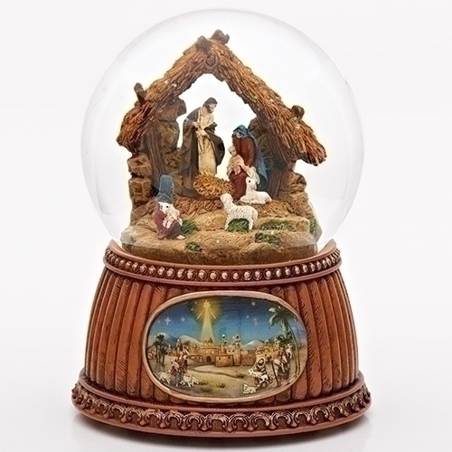 Nativity 5.5" Musical Dome