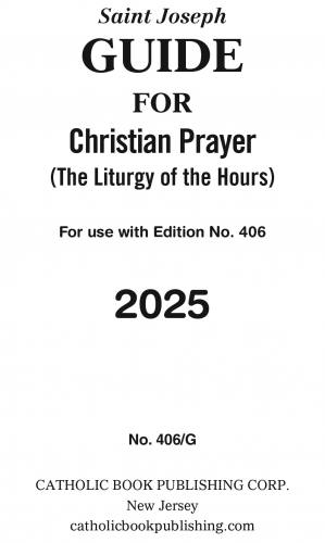 2025 Christian Prayer Guide - Regular Print