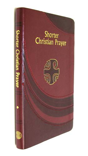 Shorter Christian Prayer Regular Print Dura-Lux Burgundy