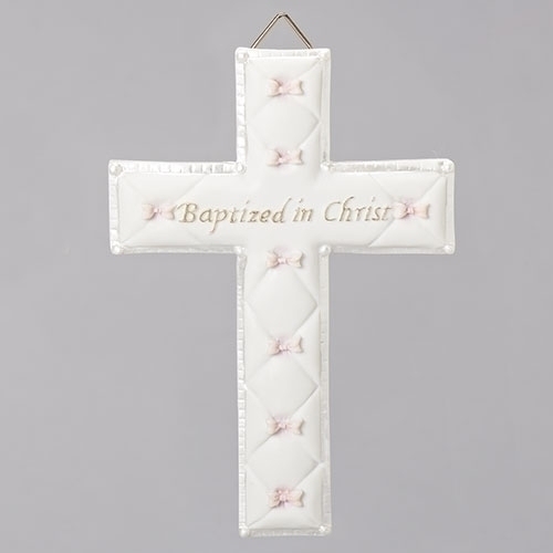 Baptism 6.5" Girl Cross