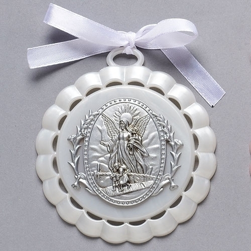 Baby Crib Medal White