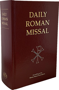 Daily Roman Missal Regular Print Hardcover Burgundy