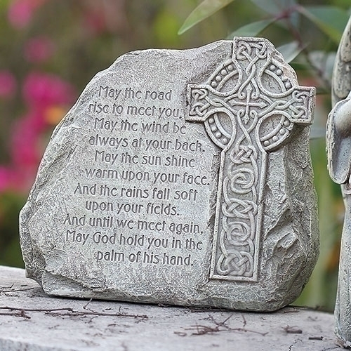 Garden Stone 8" Celt Cross