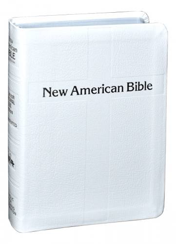 New American Bible St. Joseph Personal Gift Bonded Leather Whi