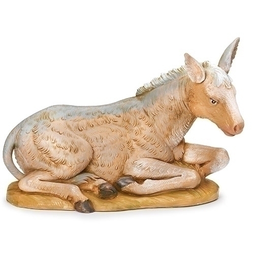 Fontanini 12" Scale Seated Donkey