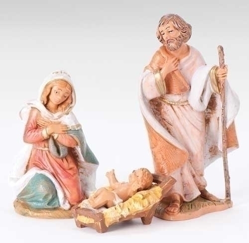 Fontanini 3.5" Scale Holy Family 3Pc