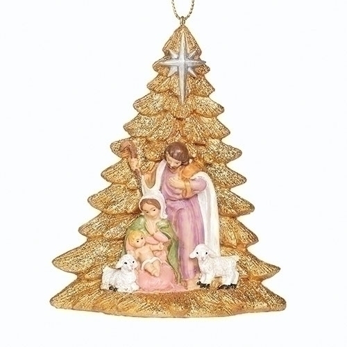 Fontanini Ornament Holy Family Tree