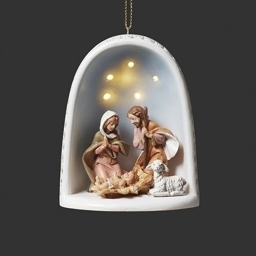 Fontanini Ornament Led Holy Family