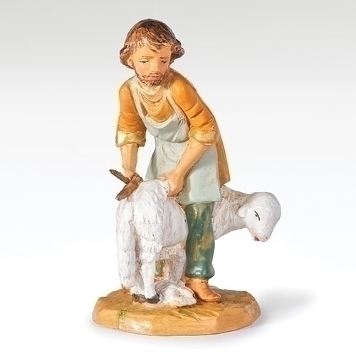 Fontanini 5" Scale Eder Sheep Shearer