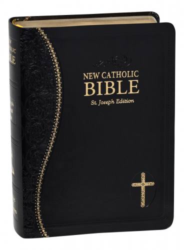 New Catholic Bible St. Joseph Regular Print Dura-Lux Black