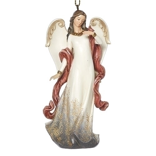 Ornament 4" Angel Cardinal