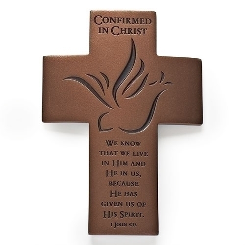 Cross Wall Confirmation 7 inch Dove