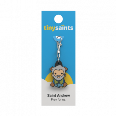 Tiny Saints Charm St. Andrew