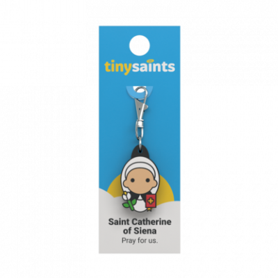 Tiny Saints Charm St. Catherine of Siena