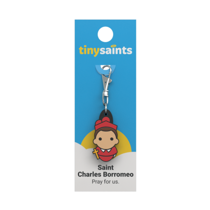 Tiny Saints Charm St. Charles Borromeo