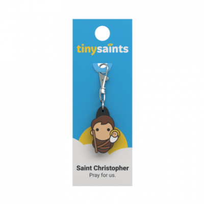 Tiny Saints Charm St. Christopher