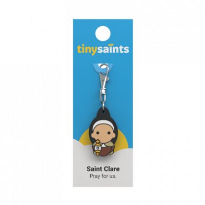 Tiny Saints Charm St. Clare