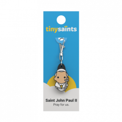 Tiny Saints Charm St. John Paul II