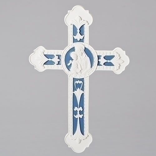 Cross Wall 9" Della Robia Style