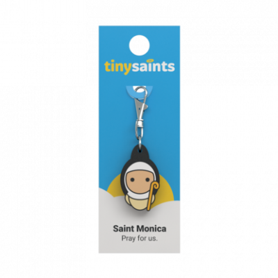 Tiny Saints Charm St. Monica