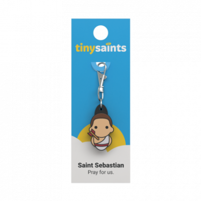 Tiny Saints Charm St. Sebastian