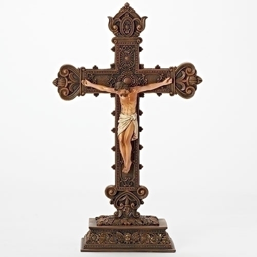 Crucifix Standing 14.5" Tabletop