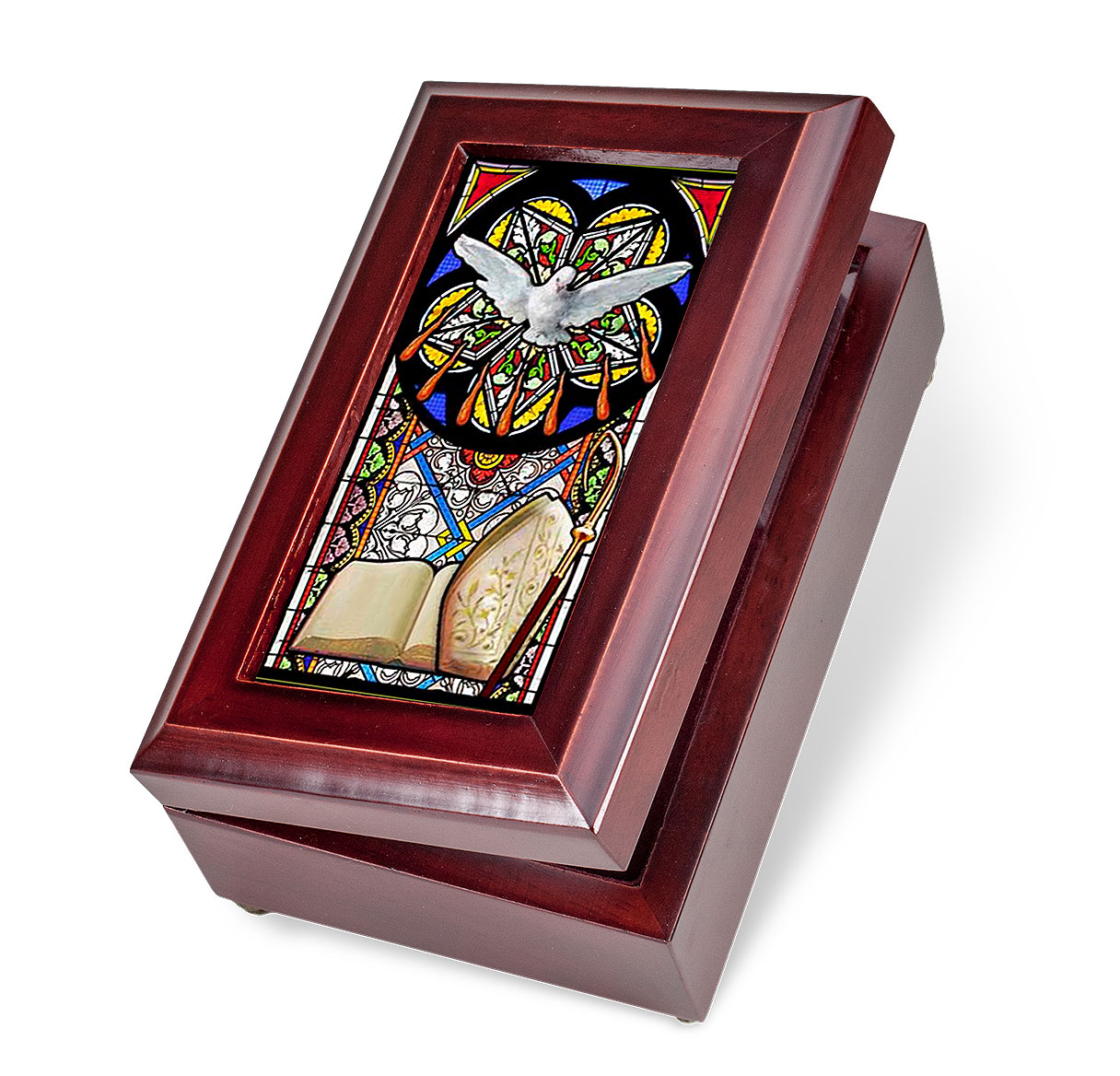 Music Box Stained Glass Confirmation