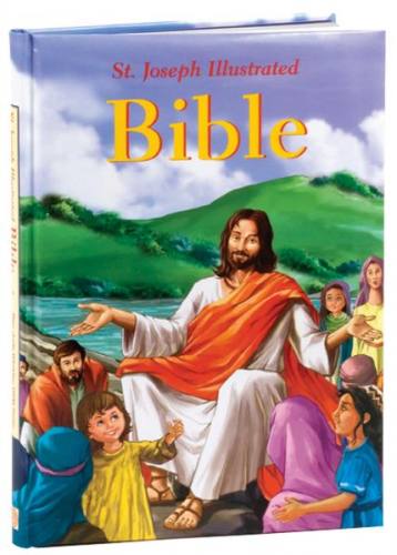 St. Joseph Illustrated Bible Padded Hardcover