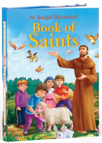 St. Joseph Illustrated Book of Saints Padded Hardcover