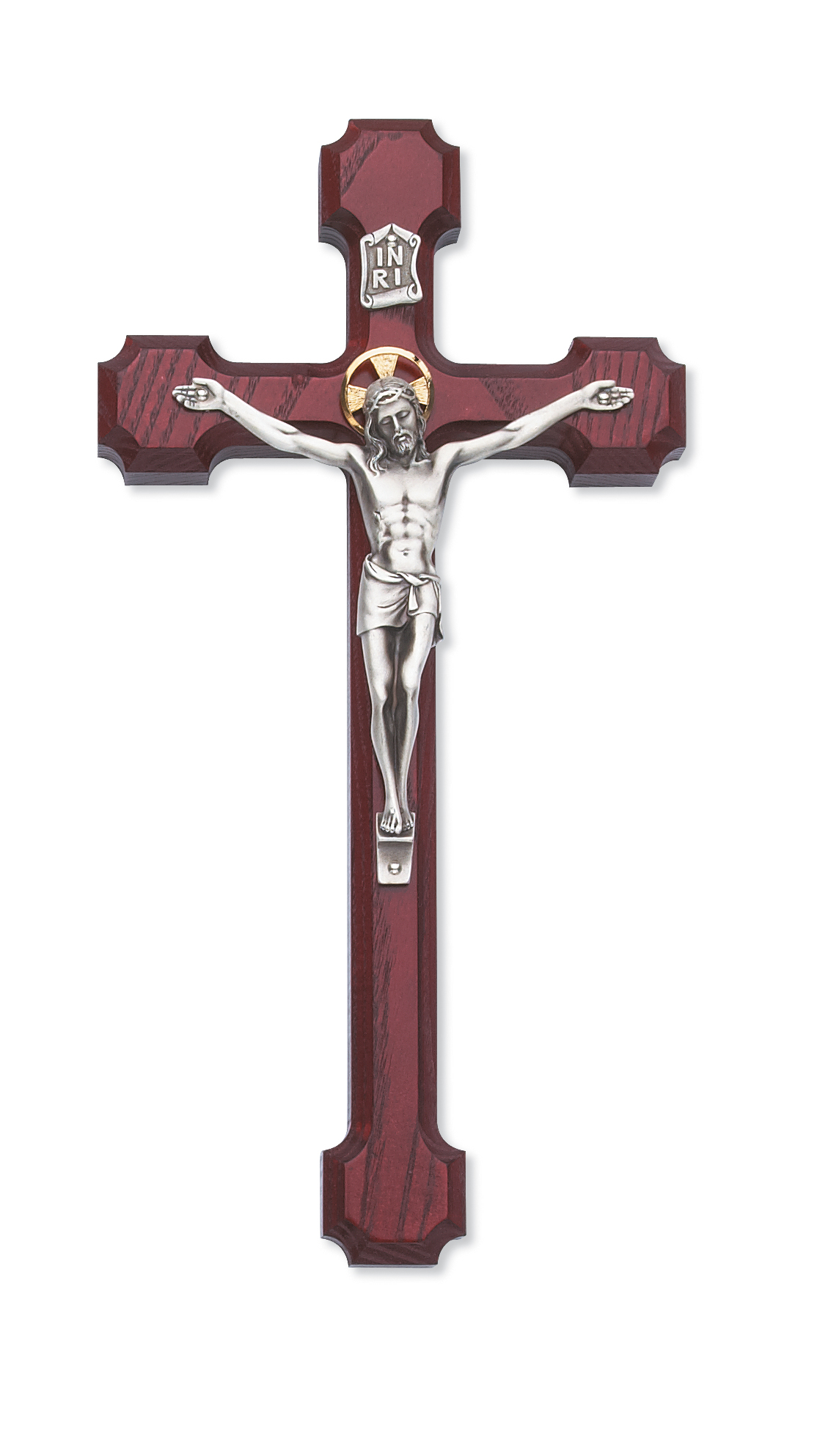 8 in. Cherry Crucifix
