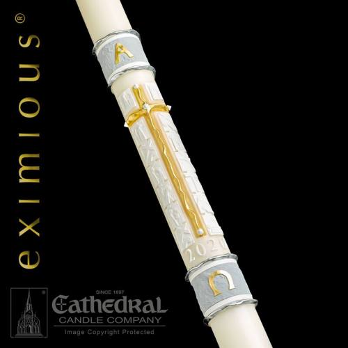 Paschal Candle Way of the Cross Size 6sp: 2-1/2" x 36"