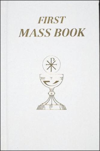First Communion Missal First Mass Book Leatherette Girl