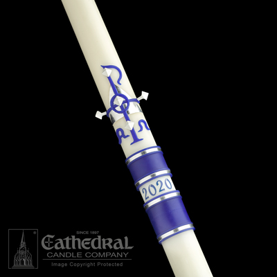 Paschal Candle Messiah Size 10: 2-1/2" x 60"