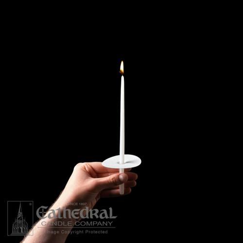 Congregational Taper Votive Candle With Bobeche 100 Count 9"