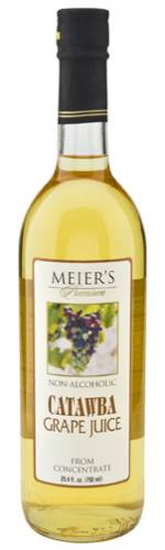 Meier's Still White Catawba Grape Juice Mustum Bottle