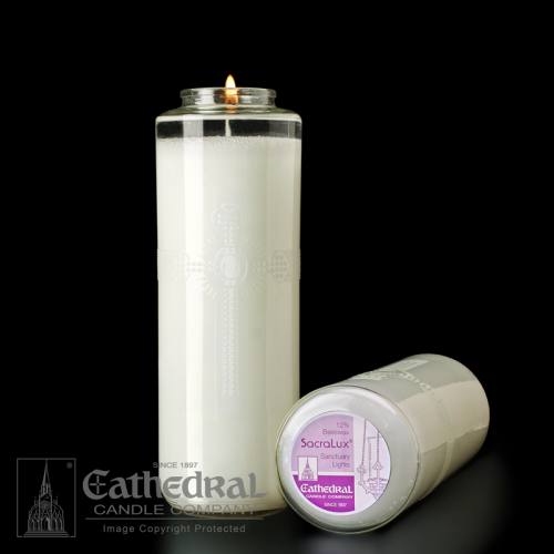 8 Day SacraLux Sanctuary Candle Rubrical Case of 12
