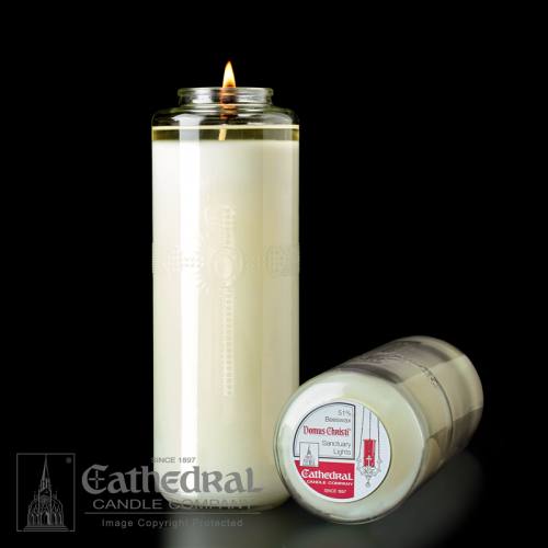 8-Day Domus Christi Sanctuary Candle 51% Beeswax Case of 12